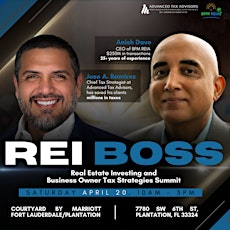 Real Estate Investing and Business Owner Tax Strategies Summit