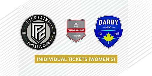 Image principale de PICKERING FC L1O WOMEN VS DARBY FC WOMEN