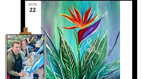 Imagem principal de Birds of Paradise - Paint and Sip