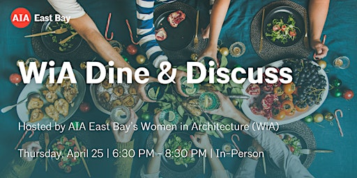 Image principale de Women in Architecture Dine & Discuss