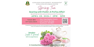 Immagine principale di Alpha Alpha Zeta Omega Chapter Spring Tea 