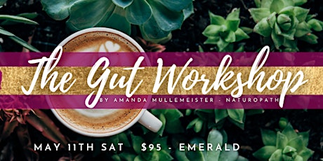 THE GUT WORKSHOP - Saturday 11th May 2024  The Hub Emerald