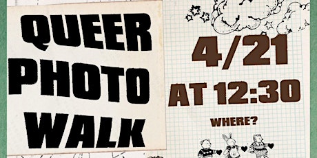 Queer Photowalk hosted by Studio Cargo & They Move, coffee from Auntie’s