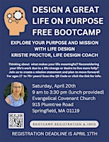 Designing a Great Life On Purpose Free Bootcamp primary image
