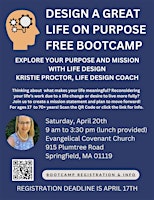 Imagen principal de Designing a Great Life On Purpose Free Bootcamp