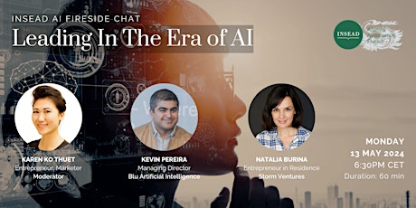 Image principale de Leading in the Era of AI / Fireside chat