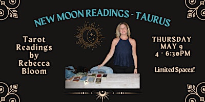 Image principale de New Moon Tarot Readings with Rebecca Bloom