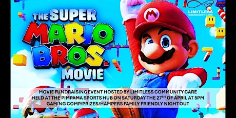 Super Mario Bros Fundraiser Movie Event