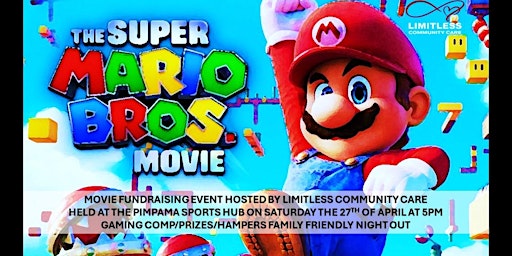 Super Mario Bros Fundraiser Movie Event primary image