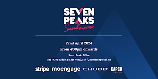 Imagem principal de Seven Peaks Sundowner | Exclusive Networking Sundowner