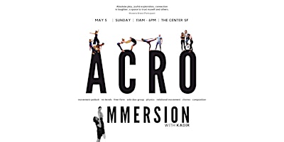 Acro Daylong Immersion with Kadir  primärbild