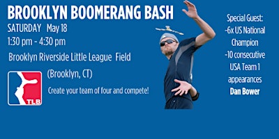 Hauptbild für Brooklyn Boomerang Bash!  With Special Guest Dan Bower!