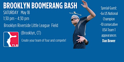 BROOKLYN BOOMERANG BASH!  With Special Guest Dan Bower! primary image