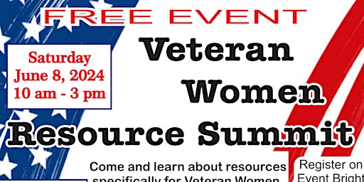 Primaire afbeelding van Veteran Women's Resource Summit