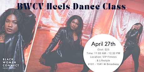 BWCV Heels Dance Class primary image