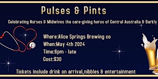 Primaire afbeelding van Pulses & Pints - Celebrating Nurses and Midwives