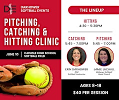 Imagem principal do evento DSE pitching, catching, and hitting