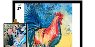 Primaire afbeelding van Rooster - Paint and Sip