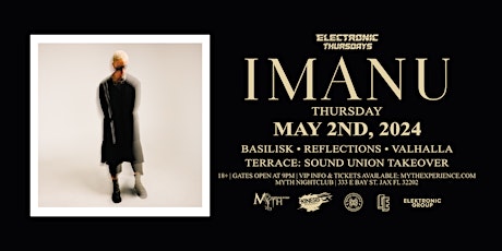 Immagine principale di Electronic Thursdays: IMANU at Myth Nightclub | 5.2.24 