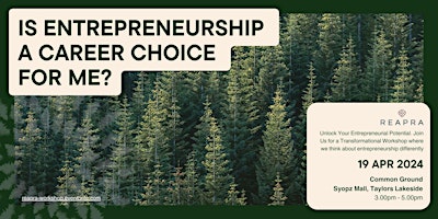 Primaire afbeelding van Is entrepreneurship a career choice for me?