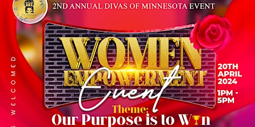 Primaire afbeelding van 2nd Annual Diva's of Minnesota Women's Empowerment Event