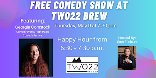 Imagem principal de Free Comedy Show at Two22 Brew