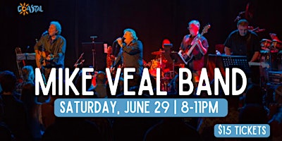 Imagem principal do evento Mike Veal Band LIVE at Coastal Grill