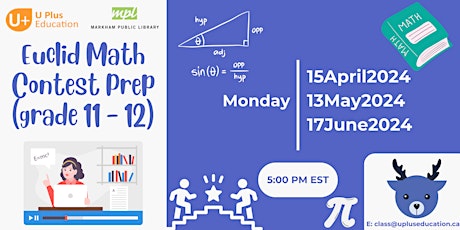 Euclid Math Contest Prep (Grade 11 - 12)