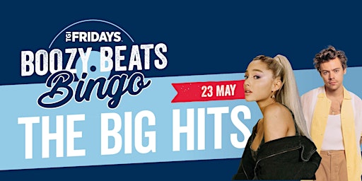 Primaire afbeelding van BEATS BINGO - The Big Hits [FOUNTAIN GATE] at TGI Fridays