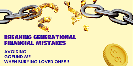 Breaking Generational Curses Wealth Building Series Pop Up Shop