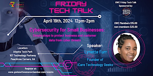 Imagem principal do evento Cybersecurity for Small Businesses: Simple steps to protect your business.