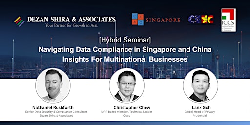 Image principale de [Seminar] Navigating Data Compliance in Singapore and China