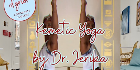Kemetic Yoga in the gallery