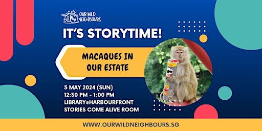 Primaire afbeelding van Macaques in Our Estate | Storytelling by Jane Goodall Institute