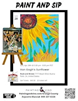 Van Gogh's Sunflower - Paint and Sip primary image