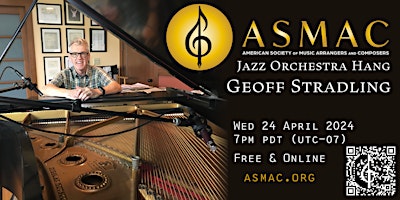 ASMAC Jazz Orchestra Hang with Geoff Stradling