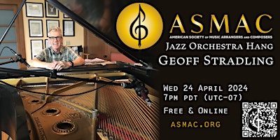 Imagen principal de ASMAC Jazz Orchestra Hang with Geoff Stradling