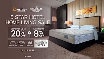 King Koil 5-Star Hotel Home Living Sale primary image