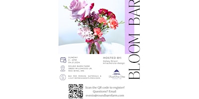 Imagem principal do evento Cancelled- Build a Bouquet Bloom Bar