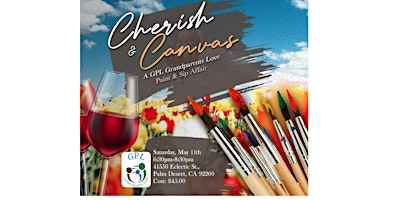 Imagem principal do evento GPL-Grandparents Love; Cherish & Canvas paint and sip