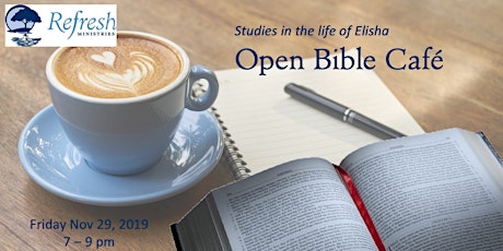 November Open Bible Cafe primary image