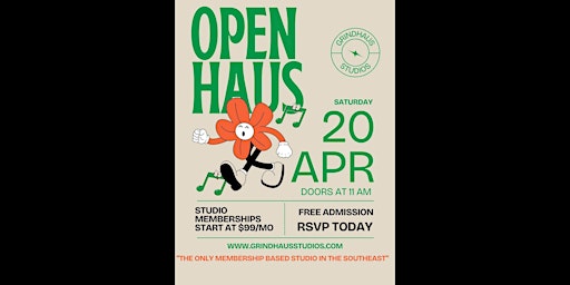 Imagem principal de Grindhaus Studios Presents: Open Haus