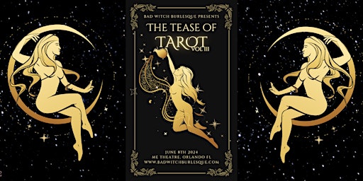 Image principale de Bad Witch Burlesque Presents: "The TEASE of TAROT" Vol. 3