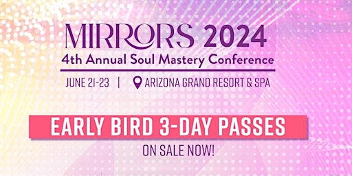 Imagem principal do evento MIRRORS 4TH Annual Soul Mastery Conference *REPAIR. RISE. REIGN.*