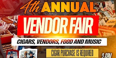 4th Annual Vendor Fair primary image
