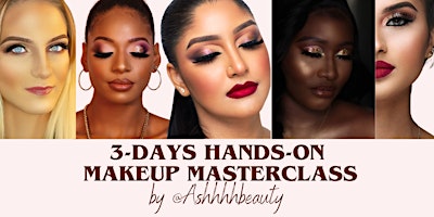 3 DAYS GTA HANDS-ON PERSONAL & UPGRADE MAKEUP CLASS primary image