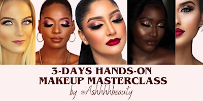 Immagine principale di 3 DAYS GTA HANDS-ON PERSONAL & UPGRADE MAKEUP CLASS 