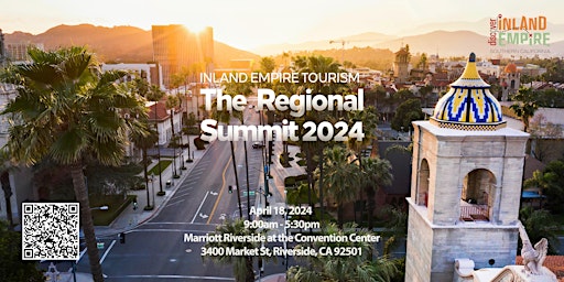 Image principale de Inland Empire Tourism: The Regional Summit 2024