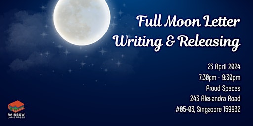 Immagine principale di Full Moon Letter-Writing & Releasing 