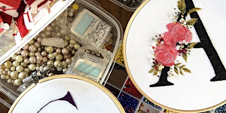 Sip & Sew Embroidery Workshop at The Vine, Kentish Town